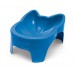 COMEDOURO PLASTICO GATO 100 ML AZUL