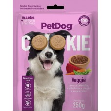 18612 - BISC.PETDOG COOKIE VEGGIE 250G