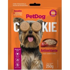 18614 - BISC.PETDOG COOKIE MACA C/CANELA 250 G.