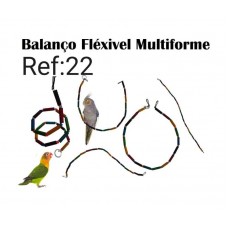 20900 - BALANCO FLEXIVEL MULTIFORME PASSARO PEQ.