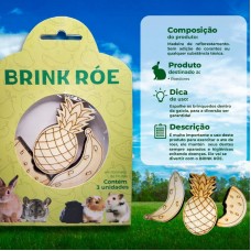 20926 - BRINQUEDO BRINK ROE FRUTAS C/3