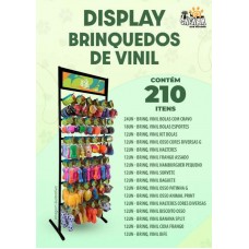 21104 - KIT EXPOSITOR VINIL C/210 ITENS VARIADOS