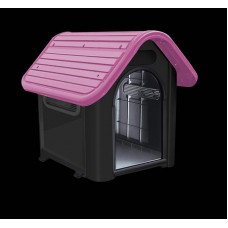 21435 - CASINHA BIG DOG HOME BLACK  ROSA  N 3