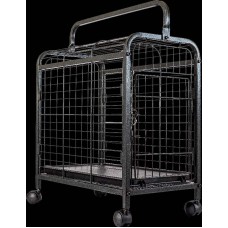 21615 - GAIOLA DE TRANSPORTE LEVA PET  BLACK/PRE