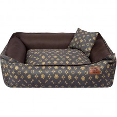 21840 - CAMA PATA CHARME G MARROM SS