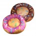 CAMA REDONDA DONUTS MARROM SS