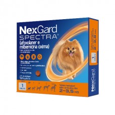 22086 - NEXGARD SPECTRA 3 PP/3,5KG 0,5G C/3COM