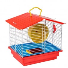 11186 - GAIOLA HAMSTER TETO PLAST. BASICA R634