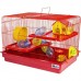 GAIOLA PARA HAMSTER BIG SPACE VERMELHA