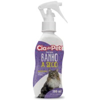 20028 - BANHO A SECO CIA DO PET P/GATOS 300 ML