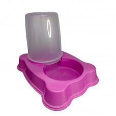 21577 - COMEDOURO E BEB. CONTAINER 1500ML ROSA