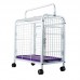 GAIOLA DE TRANSPORTE LEVA PET  BR/LILAS