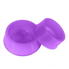 21244 - COMEDOURO PLAST. NEON ROXO MINI 300ML