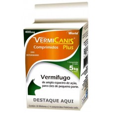 15962 - VERMICANIS 400MG(5KG)DISPLA 10CART 4COM