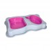 COMEDOURO DUAL DOG ROSA