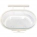 BANHEIRA OVAL CRISTAL C/SUPORTE MED C/12