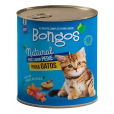 15041 - RACAO BONGOS PATE DE PEIXE P/ GATO