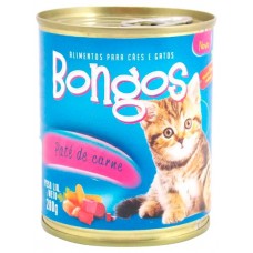15044 - RACAO BONGOS PATE DE CARNE P/ GATO