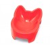 COMEDOURO PLASTICO GATO 100 ML VERMELHO