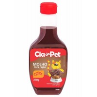 19199 - MOLHO P/RACAO SECA SAB.CARNE 250GR GATO