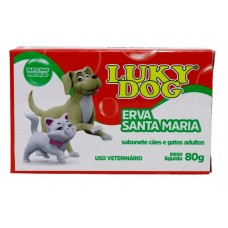 11723 - SAB. LUKY DOG ERVA SANTA -ANTI PULGAS 80