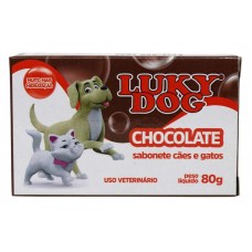 12102 - SABONETE LUKY DOG CHOCOLATE 80G