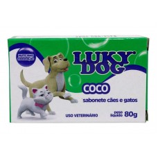 15742 - SABONETE LUKY DOG COCO 80GR