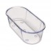 BANHEIRA PEQ.CONICA CRISTAL C/12 130ML