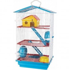 11189 - GAIOLA HAMSTER PLAST. COMP. 3 ANDAR R636