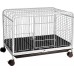 VIVEIRO FAUNA PET  LUXO P BRANCO/PRETO