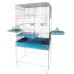 VIVEIRO CONFORT TRIPLEX BLACK AZUL