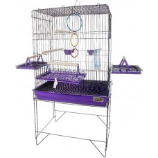 21596 - VIVEIRO CONFORT TRIPLEX BLACK LILAS