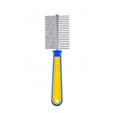 22146 - PENTE PET DUPLO CABO PLASTICO 49 DENTES