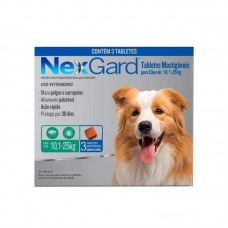 22088 - NEXGARD 3 G/25KG 3GR C/3COMP.
