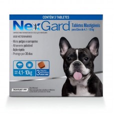 22089 - NEXGARD 3 M/10KG 1,25GR C/3COMP.