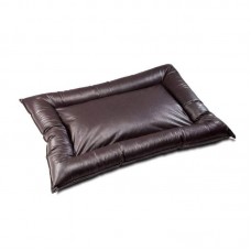 22497 - COLCHONETE EM COURO MOGNO 110X70