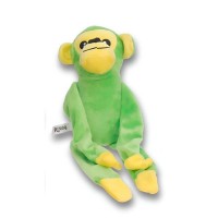 22858 - BRINQUEDO PELUCIA ANIMAIS MACACO VERDE