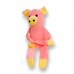 BRINQUEDO PELUCIA ANIMAIS PORCO ROSA
