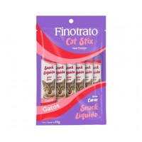 23016 - PETISCO FINOTRATO CAT STIX CARNE C/6