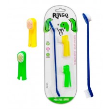22575 - KIT ESCOVA DENTAL E ESCOVA TIPO DEDAL