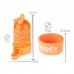 KIT BEBED.E COMED.CALOPSITA N.3 LARANJA