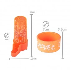22629 - KIT BEBED.E COMED.CALOPSITA N.2 LARANJA