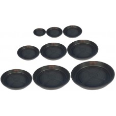 11919 - PRATO PLASTICO  PRETO N 8 - 33CM