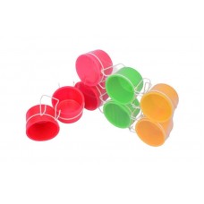 23033 - CANECA PLASTICA C/SUPORTE C/6 