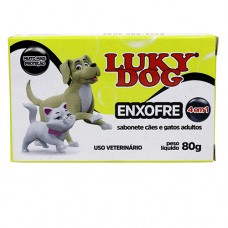 11725 - SABONETE LUKY DOG ENXOFRE 80GR