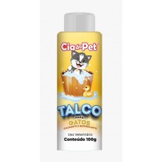 18468 - TALCO GATOS 100 GR. CIA DO PET