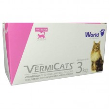 15964 - VERMICATS 600MG(3KG)CARTUCHO C/ 4 COMPRI