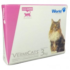 15963 - VERMICATS 600MG(3KG)DISPLAY 10CART 4COM