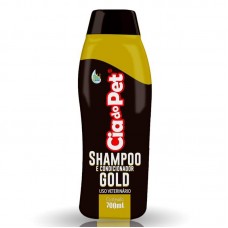 23091 - SHAMPOO CIA DO PET GOLD 700ML