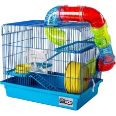 23274 - GAIOLA TUBO LUXO SLIM PREMIUM AZUL